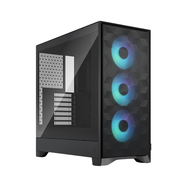 Fractal FD-C-POA2A-03 Mid Tower Gaming Case - Black 